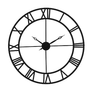 Rove Black Wall Clock
