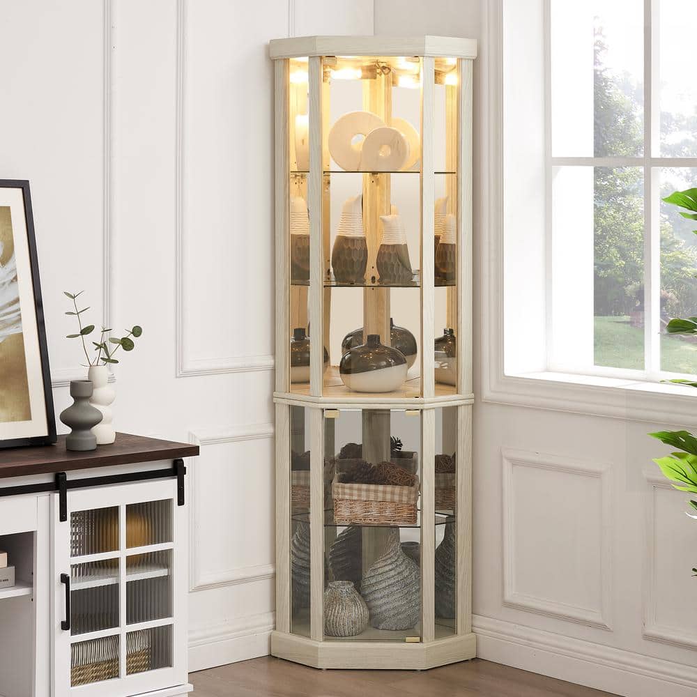 cabinetさま専用 Right Angle 72x20 Low Wall Cabinet with Open Shelf and