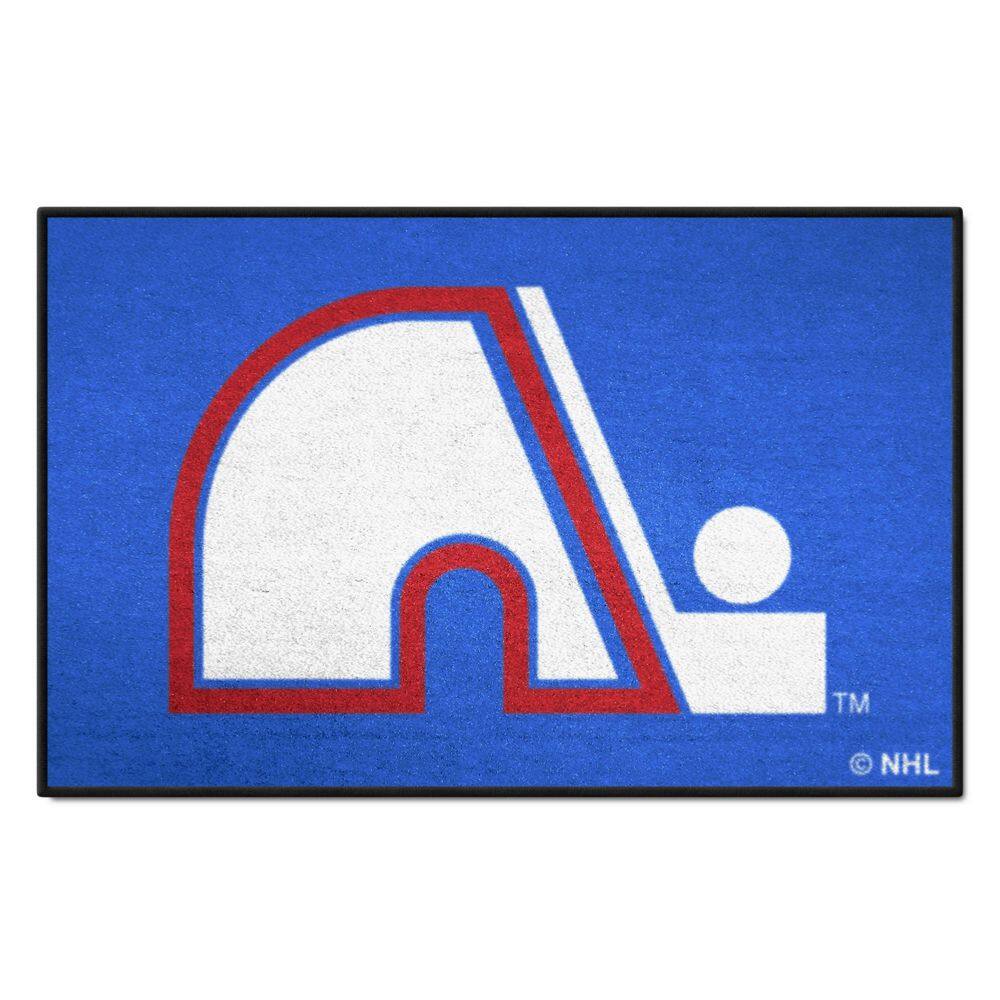 Fanmats NHLRETRO Quebec Nordiques Rink Runner - 30in. x 72in.
