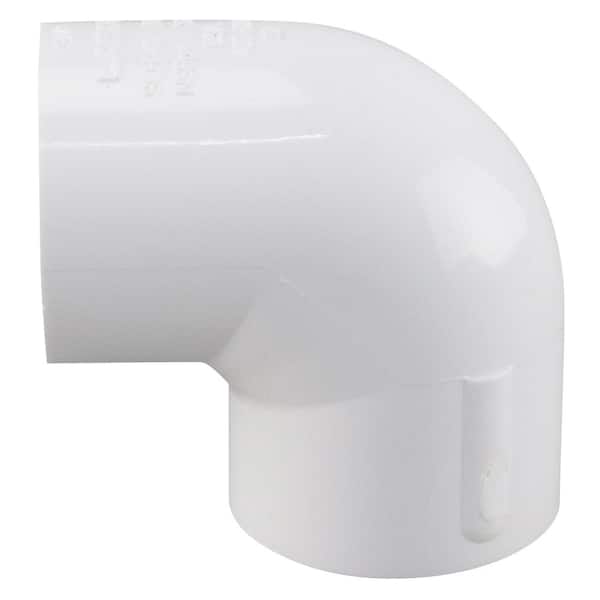LASCO Fittings 3/4 in. PVC Schedule 40 90-Degree Slip x Slip Elbow Fitting