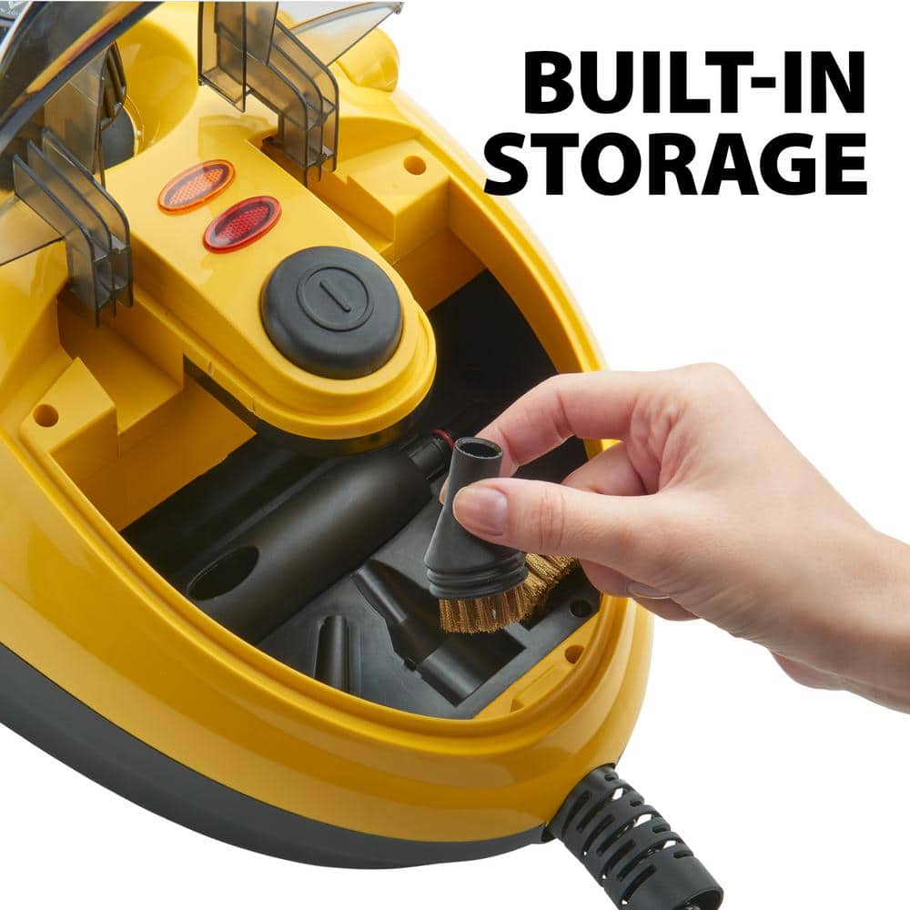 Wagner 925e Elite Yellow Corded Steam Cleaner with 20 Accessories