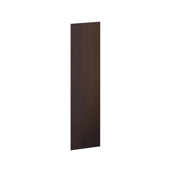 Georgetown 24 in. W x 96 in. H Pantry Cabinet End Panel in Chestnut