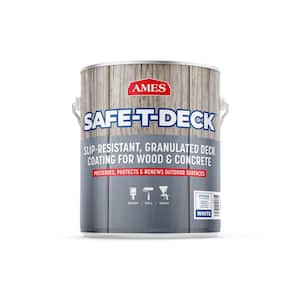 Safe-T-Deck 1 gal. White Slip Resistant Waterproof Deck Coating