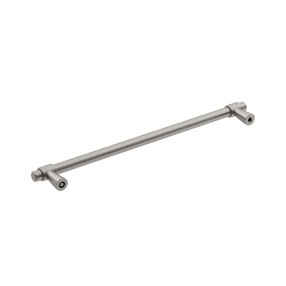 Satin Nickel 9.93" Modern Cabinet Drawer Pull