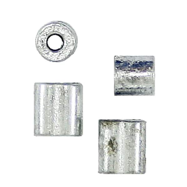 Everbilt 1/16 in. Aluminum Ferrule and Stop Set 7330S24 The Home Depot