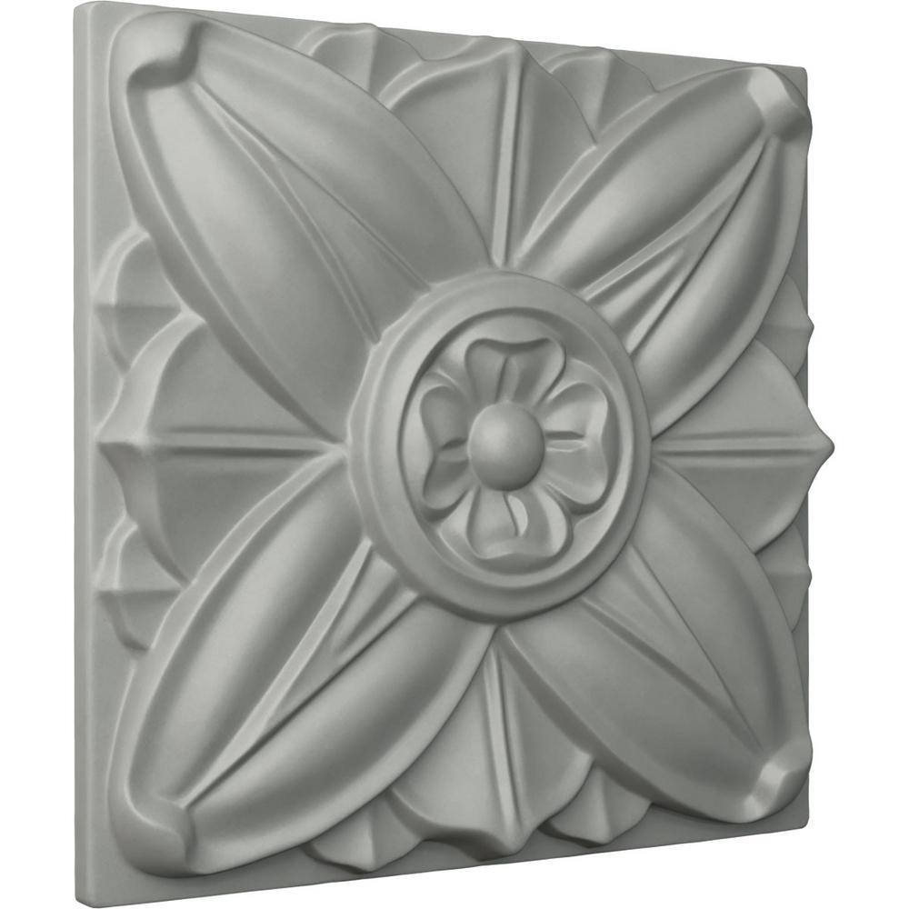 Fairfax Large Primed Urethane Rosette 5.87" Square