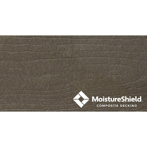 Vantage 1 in. x 5.4 in. x 20 ft. Cape Cod Gray Composite Groove Decking Board