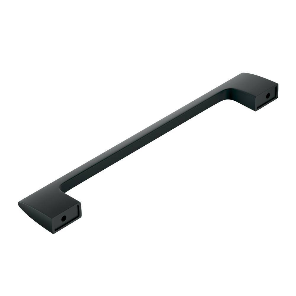 Matte Black Steel 6-5/16" Modern Bar Pull