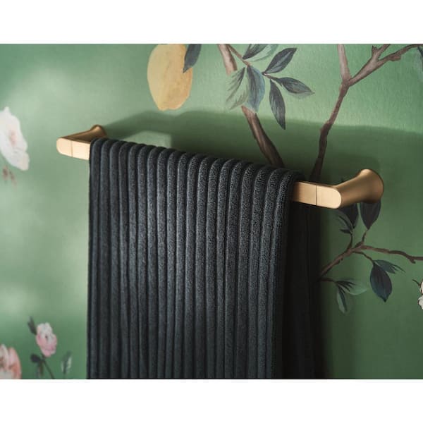 Genta 18 in. Towel Bar in Bronzed Gold