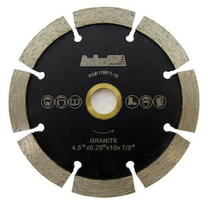 4.5 in. Tuck Point Diamond Blade for Mortar Removal and Grooving