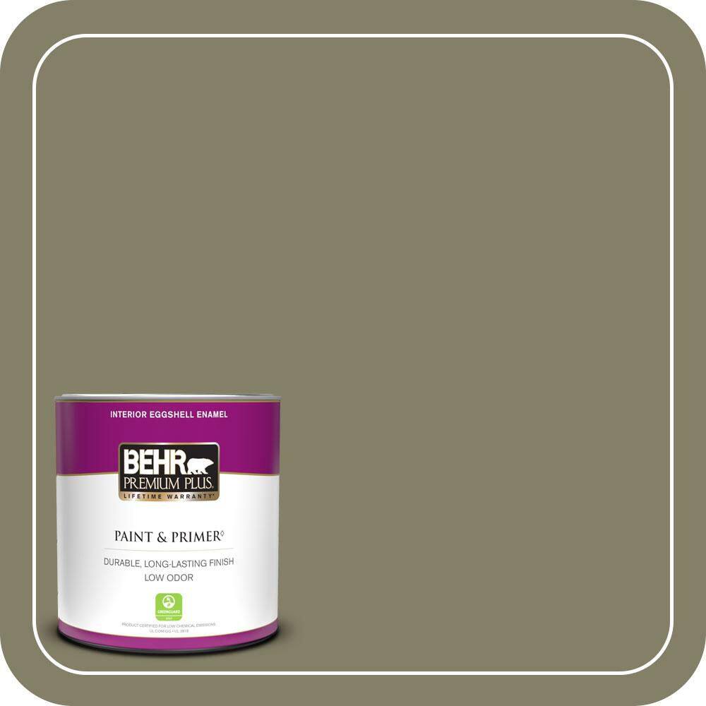 1 qt. #QE-37 Knotweed Eggshell Enamel Low Odor Interior Paint & Primer price history on PriceWatchPro