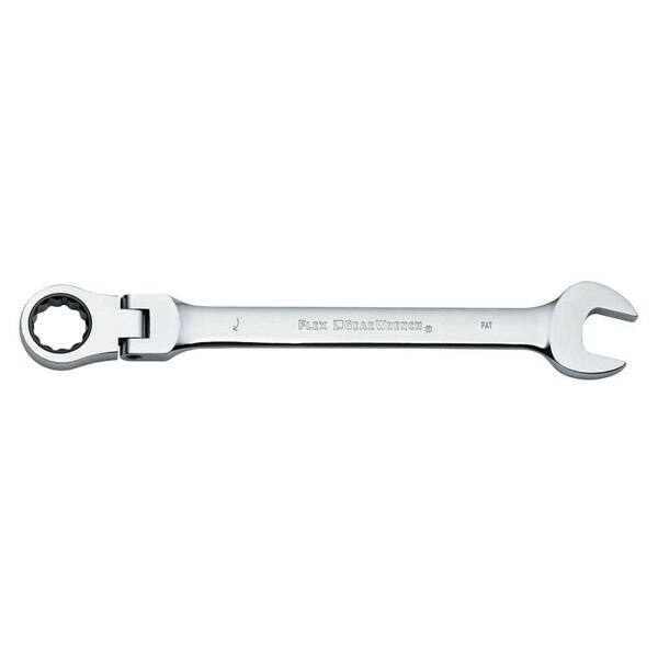 GEARWRENCH 13 mm Metric 72-Tooth Flex Head Combination Ratcheting Wrench