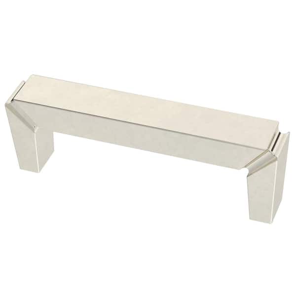 Liberty Liberty Modern Notched 3 in. (76 mm) Polished Nickel Cabinet Drawer Pull
