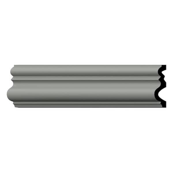 Ekena Millwork 3.125 in. D x 3.125 in. W x 96 in. L Primed Polyurethane Panel Moulding