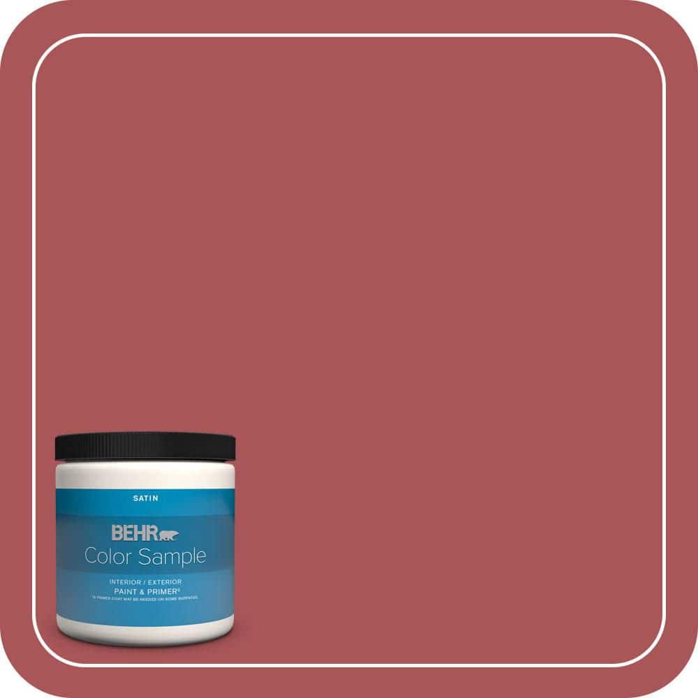 8 oz. #M150-6 Lingonberry Punch Satin Enamel Interior/Exterior Paint & Primer Color Sample price history on PriceWatchPro