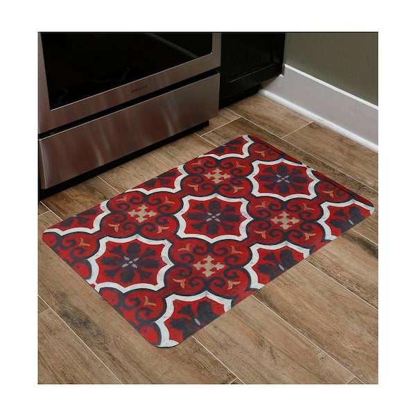 Cloud Comfort Marrakesh 24 in. x 36 in. Anti-Fatigue Kitchen Mat