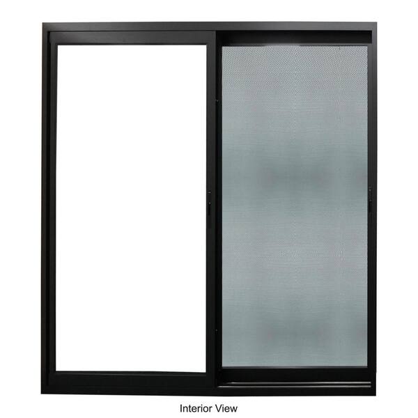 TEZA DOORS Teza 155 Series 144 in. x 96 in. Matte Black Universal