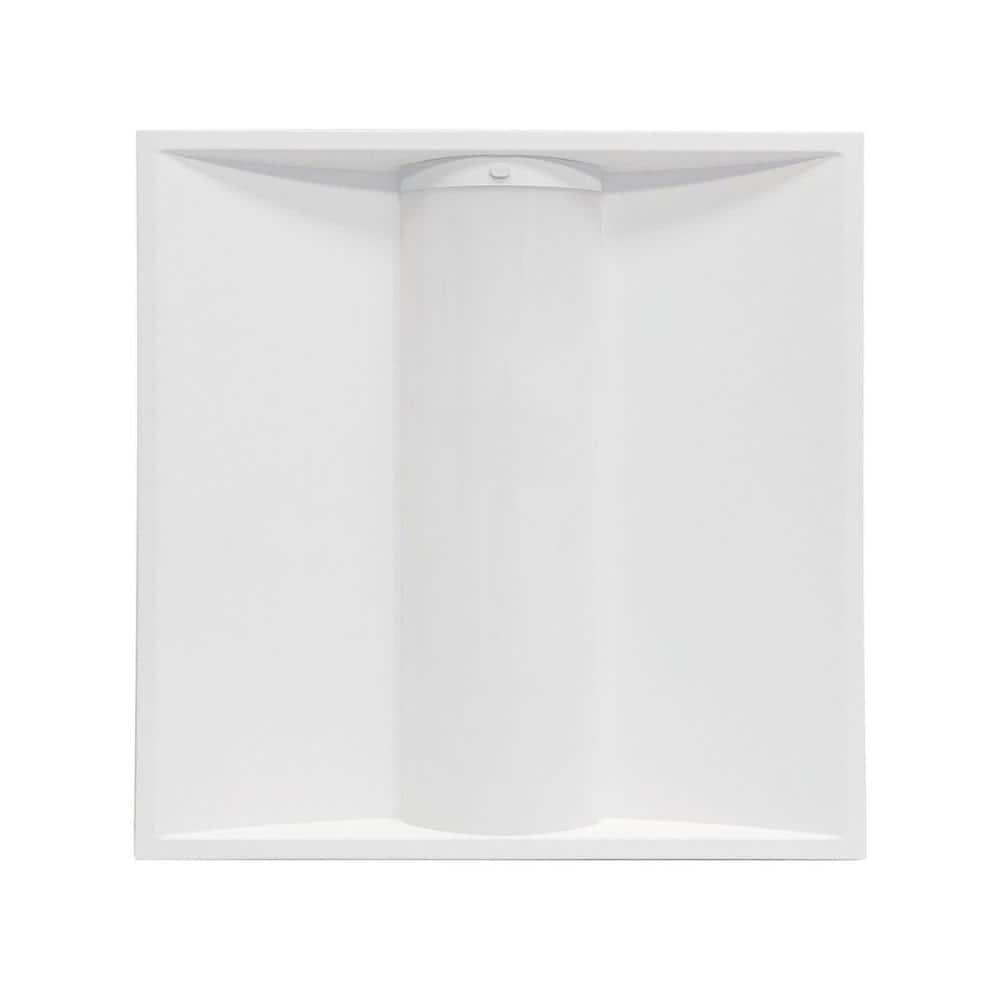 White 2 x 2 ft. LED Troffer Light 120-277V 40W 5200 Lumens ETL DLC Premium 3.5mm Sensor Base(4 Pack) price history on PriceWatchPro