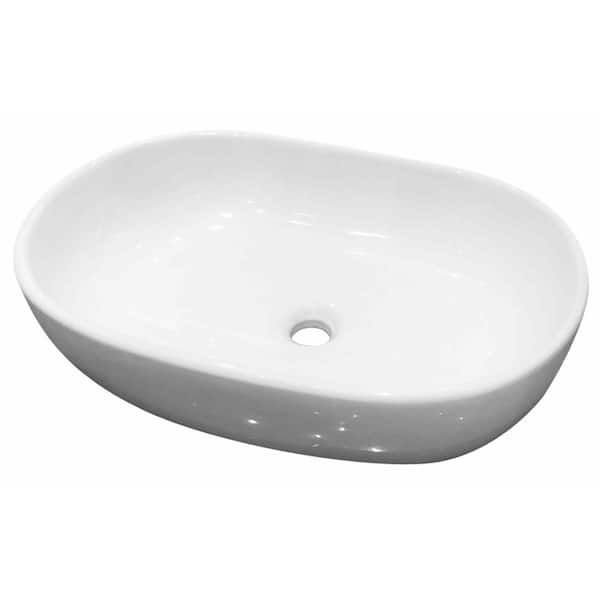 Mediterraneo Minorca Vessel Sink in White
