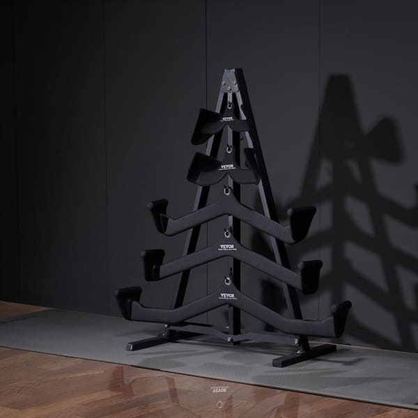 VEVOR Barre De Tirage Musculation 550kg - Lot De 5 Poignées Pour Poulie, Acier Solide Avec Mousquetons - Home Gym Et Salle De Sport