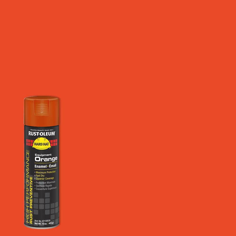 Rust-Oleum 15 oz. Rust Preventative Gloss Fluorescent Yellow Spray Paint  (Case of 6) 2242838 - The Home Depot
