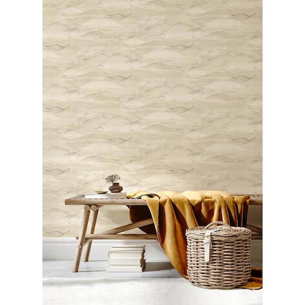 20.50 in. W x 396 in. L Bone Bozeman Mountains Wallpaper