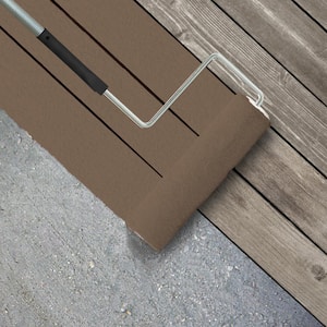 1 gal. #700D-6 Belgian Sweet Textured Low-Lustre Enamel Interior/Exterior Porch and Patio Anti-Slip Floor Paint