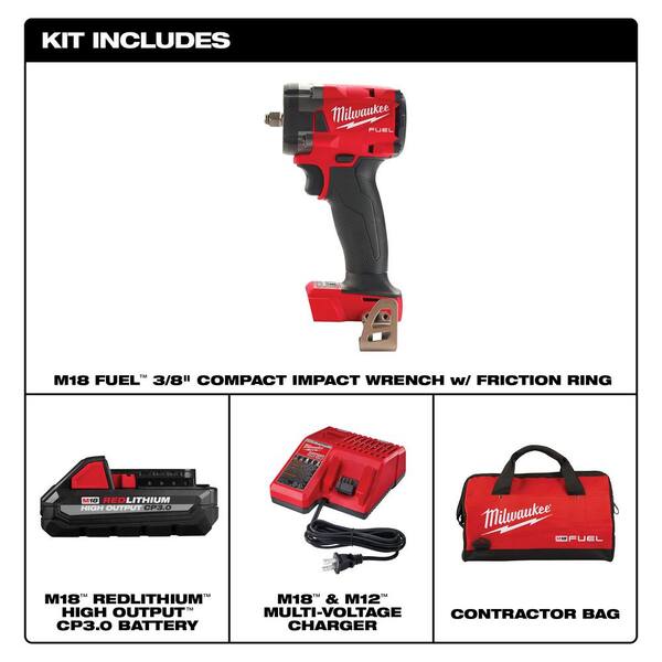 Milwaukee M18 FUEL 18-Volt Lithium-Ion Brushless Cordless 3/8 in