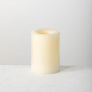 4 in. Outdoor Weighted LED Pillar Candle