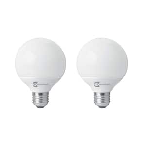 65-Watt Equivalent G25 Non-Dimmable CFL Light Bulb Soft White (2-Pack)