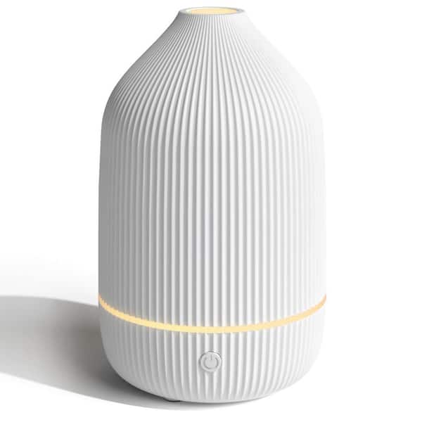 100ml Ultrasonic Essential Oil Diffuser Compact Aromatherapy Diffuser w/ 7 LED Lights and Auto Shut Off for Home/Office