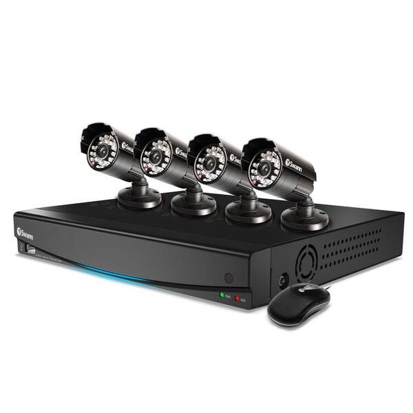 Swann DVR 8-1400 8 CH 500GB HDD Surveillance System with 8 High-Res 540 TVL Cameras-DISCONTINUED