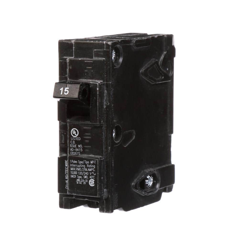 MURRAY MP MP115 1 POLE 15 AMP 120/240v CIRCUIT BREAKER OLD STYLE 