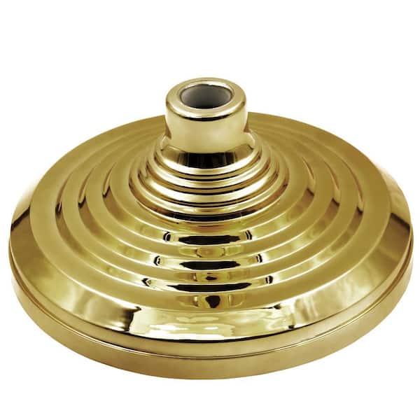 Floor Stand Base for Indoor Flagpoles, Compatible with 1.3 in., 1.1 in. and 0.9 in. Dia Flag Pole in Gold