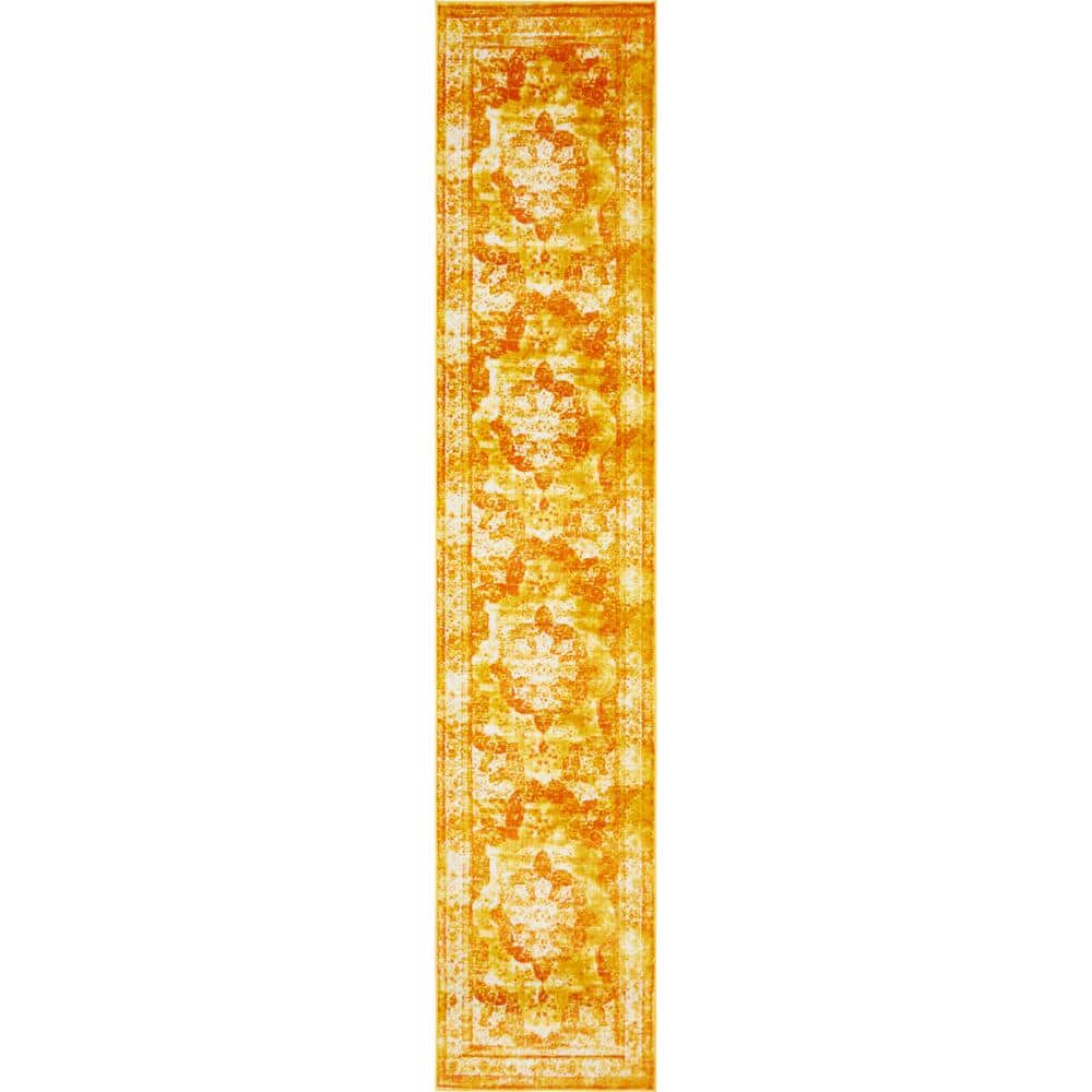 Sofia Salle Garnier Orange 3' 3 x 16' 5 Runner Rug price history on PriceWatchPro