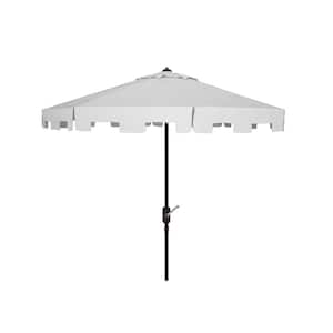 Zimmerman 11 ft. Aluminum Market Tilt Patio Umbrella in White