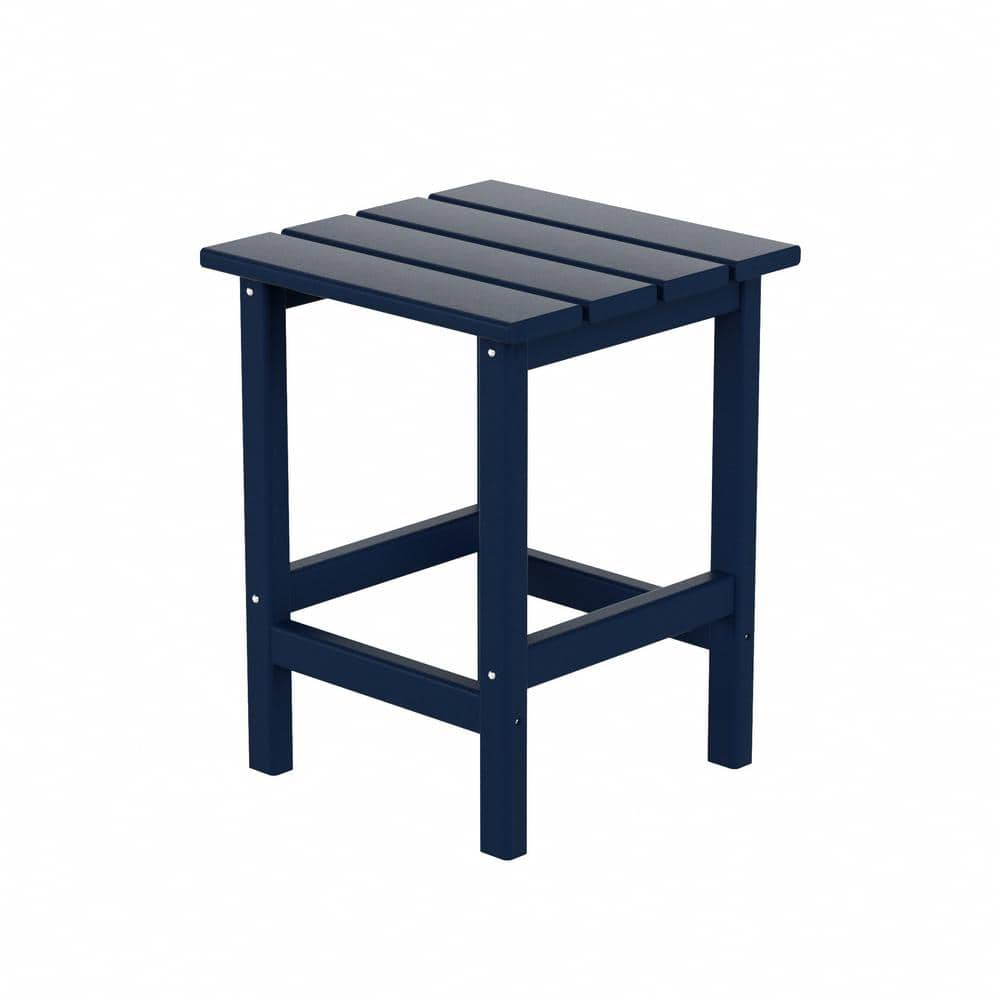WESTIN OUTDOOR MASON Navy Blue Poly Outdoor Adirondack Side Table 2001