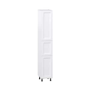 15 in. W x 94.5 in. H x 24 in. D Mancos Bright White Shaker Assembled Pantry Kitchen Cabinet