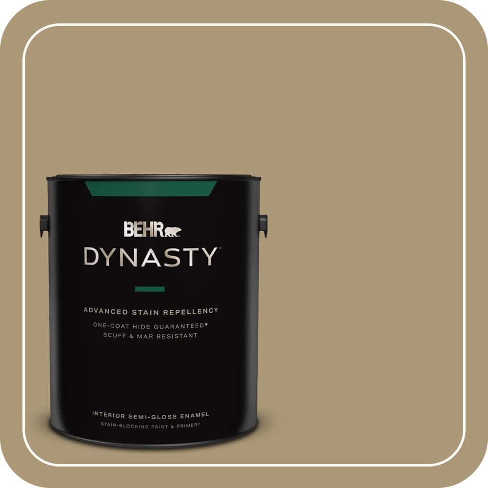 1 gal. #ICC-78 Earthenware Semi-Gloss Enamel Interior Stain-Blocking Paint & Primer price history on PriceWatchPro