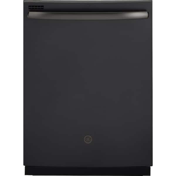 Shop 24 in. Fingerprint Resistant Black Slate Top Control Built-In Tall Tub Dishwasher from Home Depot on Openhaus