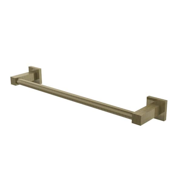 Allied Brass Montero Collection Contemporary 30 in. Towel Bar in Antique Brass