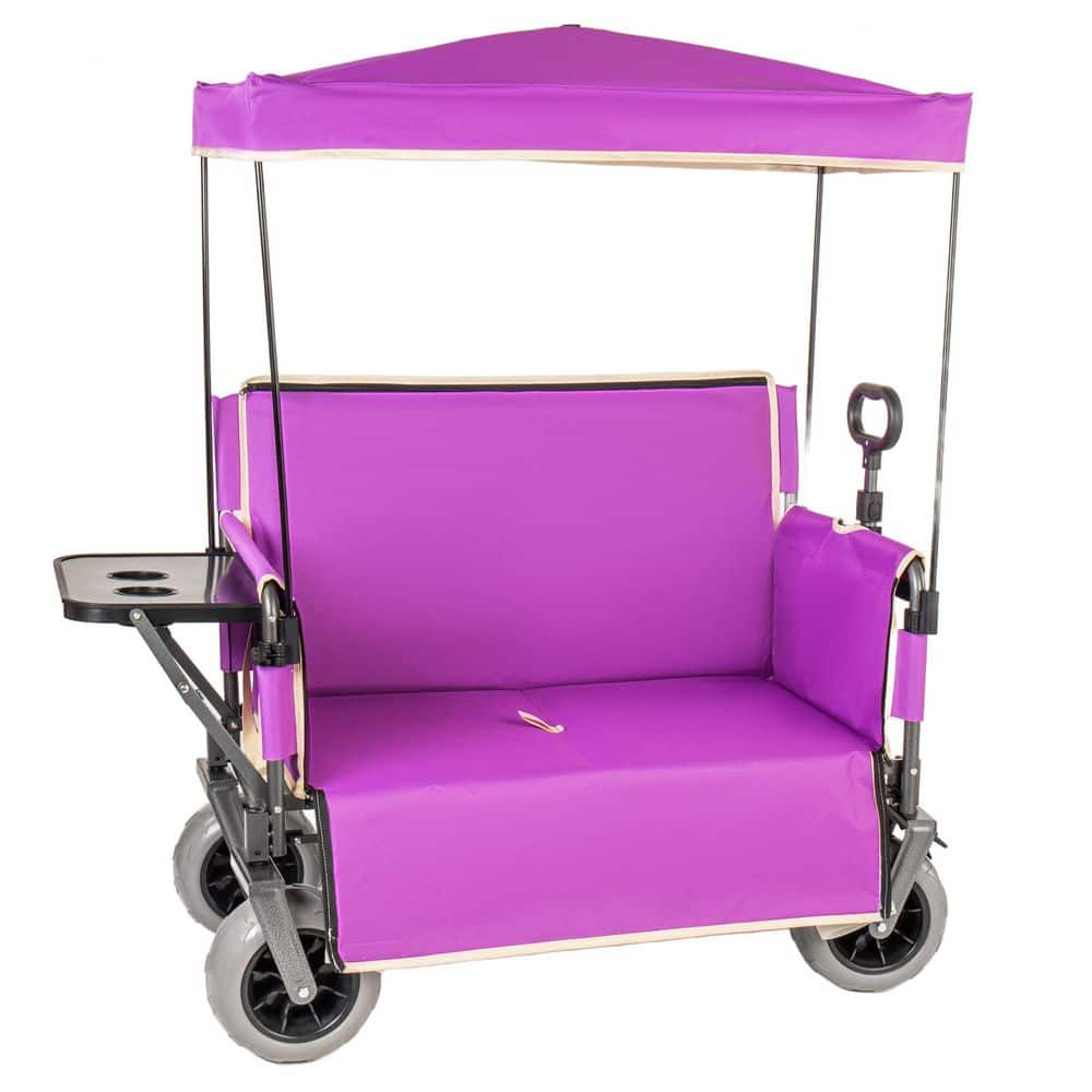 Noble House Durwin 10 cu. ft. 3-in-1 Collapsible Wagon Steel Garden ...