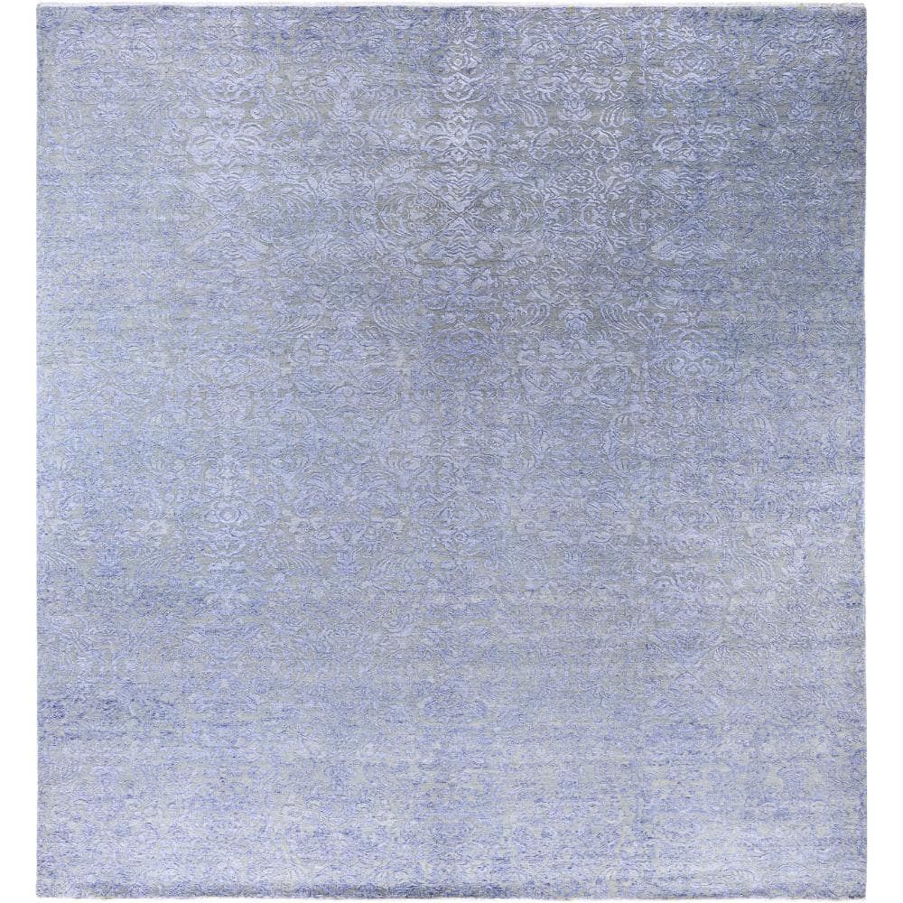 Ikat Beige 9 X 12 Hand-Knotted Wool Silk Indoor Area Rug price history on PriceWatchPro