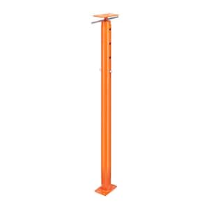 House Floor Jack, 56 -100 in. Height Range, 18,000 lbs. Max Load Capacity, Adjustable Support Jack Post Pole