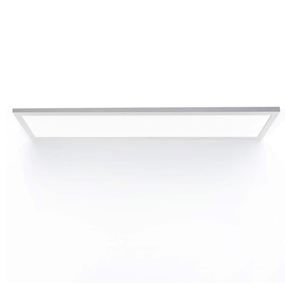 Sofiton 1 ft. x 4 ft. 4800 Lumens Slim Rectangle Matte White LED Flush ...