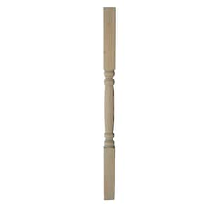 10 x WOODEN DECKING SPINDLES 41mm x 41mm x 900mm QUALITY GARDEN WOOD SPINDLE 