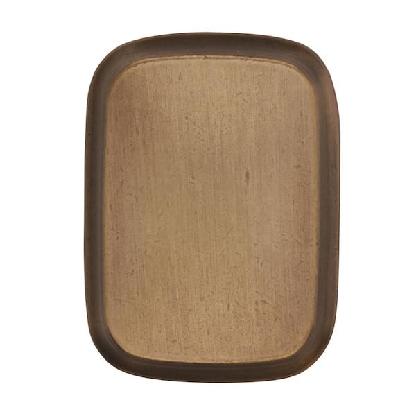 Amerock - Revitalize 1-1/4 in. (32mm) Traditional Gilded Bronze Rectangle Cabinet Knob