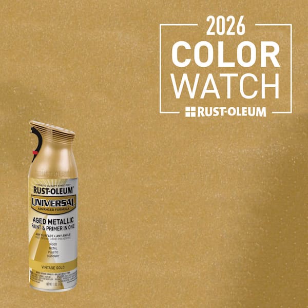 11 oz. All Surface Metallic Vintage Gold Spray Paint (6-Pack)