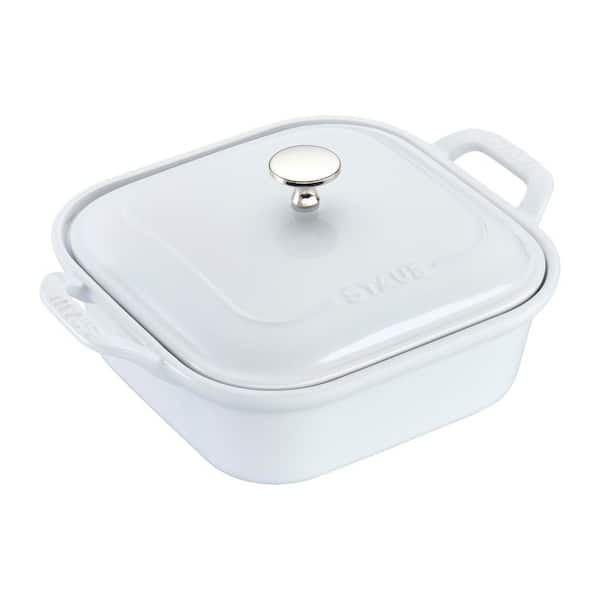 e*r様 【キッチン用品 まとめてセット】Remy STAUB Cutipol staub 4-Piece Ceramic Casserole Dish Set in White 40508-645 - The