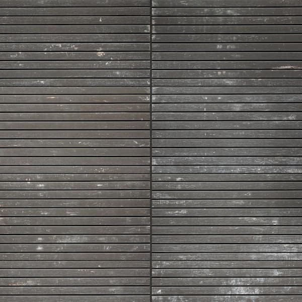 Retro Strata Nero 7 in. x 14 in. Porcelain Floor and Wall Tile (11.2 sq. ft. /Case)